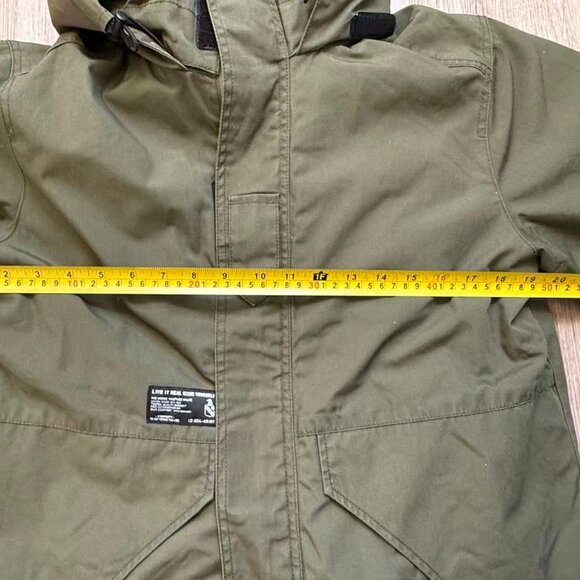 Izzue IZ-X04 ARMY military jacket in olive green, size L - Picture 6 of 12